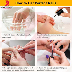 Tijeras para Cutículas de Acero Inoxidable con Punta Puntiaguda y Mango Negro, de Alta Calidad para Salón, con Cuchillas Afiladas - Product Image 5