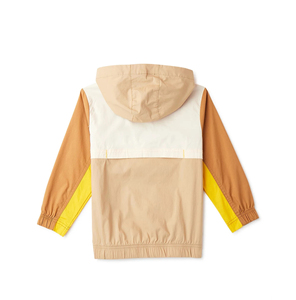 ชุดเสื้อแจ็คเก็ตกันลมลำลอง กันน้ำ กันลม พิมพ์โลโก้ได้ตามต้องการ ทรงปกติ น้ำหนักปานกลาง ผ้าฝ้าย 100% ชุดกางเกงขาสั้นสำหรับฤดูร้อน - Product Image 4