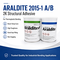 Adhésif structurel époxy 2K Araldite 2015-1 A/B haute résistance pour le remplissage de matériaux thermoplastiques pour l'intérieur/extérieur automobile