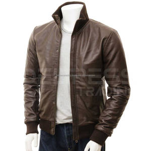 Blouson de moto en cuir pour homme, design décontracté de course automobile, respirant, séchage rapide, vêtements de motard d'hiver - Product Image 1