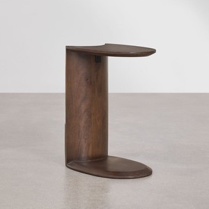 Table d'appoint Vandana Terra Elara 45x30 cm en bois Kenoly - Product Image 3