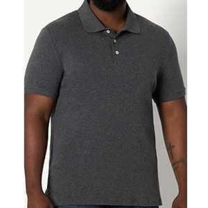 Polo homme slim fit en interlock, manches courtes, extensible, doux, décontracté, performant et élégant - Product Image 6