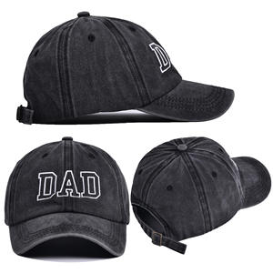 <b>Top</b>-Notch High Quality Dad Cap Premium Washed Cotton Casual Lifestyle Headwear Embroidered Adjustable Hat Casual 6-Panel Cap - Product Image 6
