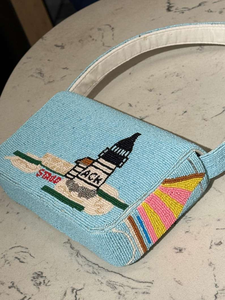 Staud <b>Bag</b> Dupe Customizable Beaded Wedding Clutch & Shoulder <b>Bag</b> with Embroidery Trendy Summer Gift - Product Image 3