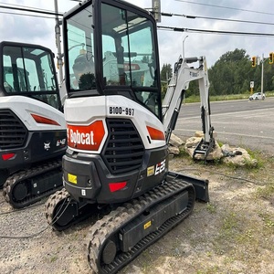 Mini-excavatrice compacte Bobcat E26 conçue pour l'excavation, la démolition et la préparation du terrain, avec confort pour l'opérateur - Product Image 3