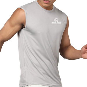 Camiseta sin Mangas con Color Personalizado, Camiseta sin Mangas con Logotipo Impreso al por Mayor, Camiseta sin Mangas de Alta Calidad - Product Image 1
