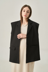 Robe de maternité d'été écologique, en coton modal, brodée à la main, respirante, antistatique, coupe ample, col cranté, simple boutonnage - Product Image 2