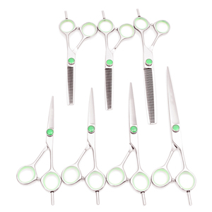 Ciseaux de coiffure professionnels en acier inoxydable, ciseaux de beauté personnalisés pour salon, lame tranchante, ciseaux à effiler - Product Image 1