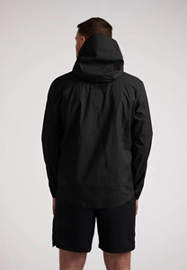 Custom Supplier <b>Black</b> Men Hiking <b>Windbreaker</b> Jacket Lightweight Waterproof Softshell Jacket Outerwear Training Windproof Jacket - Product Image 2