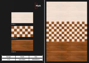 Azulejos de Cerámica Mate de Lujo de 300X600MM, Ideales para Baños, Cocinas y Salas de Estar, Fáciles de Limpiar, Antideslizantes y Duraderos - Product Image 5