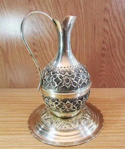 Designer High <b>End</b> Engraved Jug Luxury Serveware Perfect For Dining Table Decor And Special Occasions Gifting Purpose Pitcher - Product Image 4