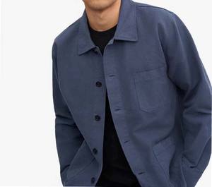 Chaqueta de Trabajo Vintage de Lona de Algodón OEM, Transpirable, Unisex, para Invierno, Resistente, para Exteriores, con Bordado - Product Image 2