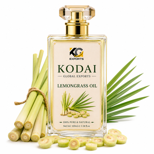 Aceite Esencial de Limoncillo de Tamil Nadu 100% Puro y Natural de Primera Calidad, Destilado al Vapor, para Aromaterapia y Cuidado Facial, Kodai Global Export - Product Image 1