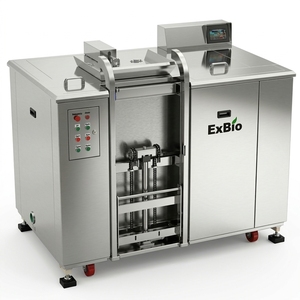 Máquina Comercial Sostenible de Reciclaje de Residuos Alimentarios y Compostaje Aeróbico de 200 kg con Motor de Acero Inoxidable de 3100 W para Fábrica - Product Image 1