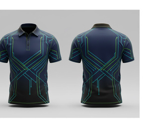 OEM Custom Sublimation Polo Shirt Men Women Sports Uniform Durable Stitching for Men Women Youth Quick-Dry Dry-Fit Active Polo - Product Image 1