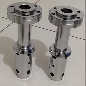 Composant d'axe à bride en aluminium usiné CNC de précision, pièce tournée sur mesure pour machine industrielle - Product Image 1