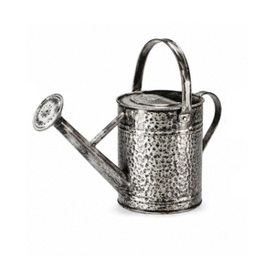 Steel Handicraft Watering Can with Wooden Handle Durable Eco-Friendly <b>5L</b> Capacity Powder Coated Garden Tool - Product Image 5
