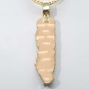 Colgante Largo de Plata de Ley 925 con Nombre Personalizado y Letra de Moissanita, Estilo Hip Hop, Colgantes de Moissanita con Incrustaciones, Dijes Verticales - Product Image 5