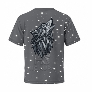 T-shirt pour homme de qualité supérieure, nouvelle arrivée, durable, premium, imprimé étoiles de la galaxie, surdimensionné, graphique cosmique, manches courtes, streetwear - Product Image 5