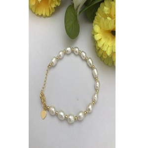 Stylish Premium Quality Brass <b>Charm</b> Bracelet with Gold Plating Trendy Design for Party Wedding Events Wear for Women Girls - Product Image 1