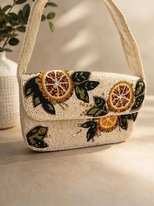 Sac à main en perles de verre fait main, best-seller, pour femmes, sac de soirée tendance pour fête, mariage, dîner et événements spéciaux, en vente - Product Image 2