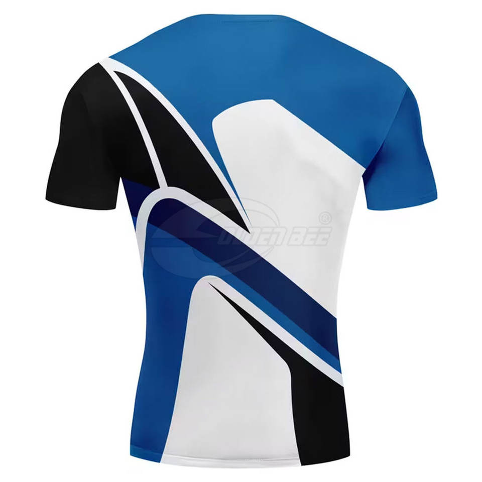 Low MOQ Men Athletic Workout Rash Guard Sleeve Lightweight Stretch ...