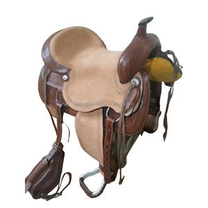 Sillín Occidental de Cuero Suave Hecho a Mano para Montar a Caballo Diseño Profesional Sillines de Cuero Duraderos Proveedor - Product Image 1