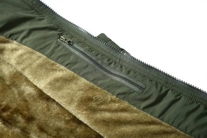 Men's <b>Fleece</b> Vest Stand Collar Zipper Closure Windproof Casual Thick <b>Sherpa</b> Lining Solid Color Autumn Outdoor Wear Lightweight P - Product Image 6