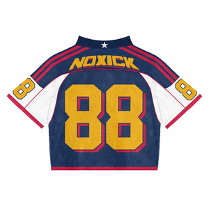 Maillot de football personnalisé en maille 100 % polyester, respirant et à séchage rapide, coupe oversize pour hommes - Maillot de foot en promotion - Product Image 6