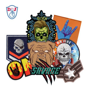 Parches Bordados Personalizados Termoadhesivos, Insignias de Scouts, Parches de Recuerdo, Insignias de Uniforme, Emblemas de Festival, Parches Bordados de Flores - Product Image 5