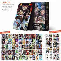 Cartes LOMO Anime de Haute Qualité, 92 Pièces par Ensemble, pour les Fans d'Anime en Cadeau