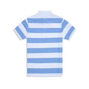 Camiseta Polo Casual para Hombre al por Mayor, Manga Corta, Transpirable, 100% Poliéster y Algodón de Alta Calidad, Servicio OEM - Product Image 2