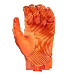 American Football Gloves Lightweight Gloves With Grip Support For Practice And <b>Game</b> Play - Product Image 4