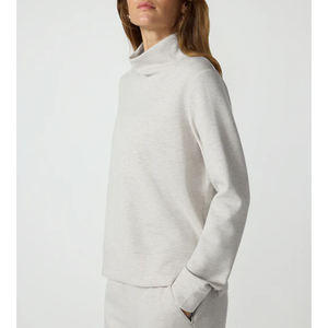 Pull en coton mélangé surdimensionné, tenues confortables grandes tailles pour femmes, vêtements et accessoires, impression de logo personnalisée - Product Image 4