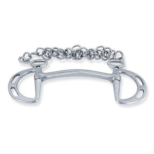 Mors de cheval en acier inoxydable avec chaîne pour équipement d'équitation ZUMA ENTERPRISES MS-TA-WMCB-002 - Product Image 4