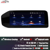 Autoradio GPS Android 13 12,3'' pour Lexus ES 2013-2018, écran tactile, lecteur multimédia DVD, vidéo automobile