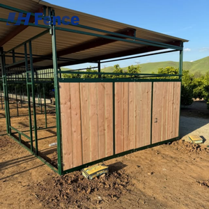 Écuries pour chevaux avec maison intégrée, portes d'écurie à <span class=keywords><strong>vendre</strong></span> / porte avant mobile, matériaux personnalisables - Product Image 3
