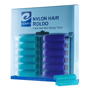 Bigoudis en nylon de 1,5 cm, bigoudis en plastique pour le coiffage des cheveux, 12 pièces - Product Image 2