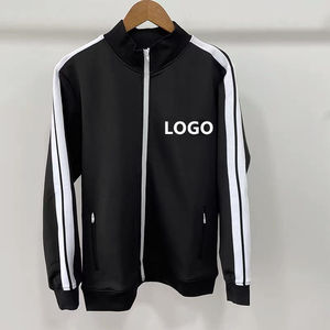 Conjunto Deportivo de 2 Piezas para Hombre, Sudadera con Capucha y Cremallera de Manga Larga, Pantalones, Poliéster, Logotipo Personalizado, Venta al Por Mayor OEM 2026 - Product Image 4