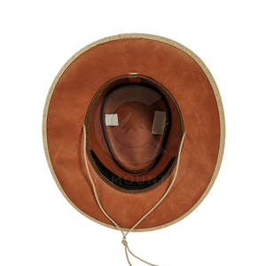 Sombrero de Vaquero Estilo Western Vintage, Sombrero de Fieltro de Ala Ancha, Estilo Country, para Festivales y Fiestas, Proveedor de Sombreros de Moda - Product Image 5