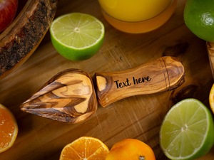 Wooden Manual Lemon <b>Reamer</b> Juicer Dishwasher Safe Kitchen Accessory - Product Image 2