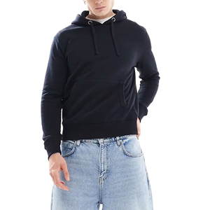 Custom <b>Men</b> Oversized Hoodie Heavyweight Cotton Blend Sweatshirt for Streetwear and Daily Wear - Product Image 3