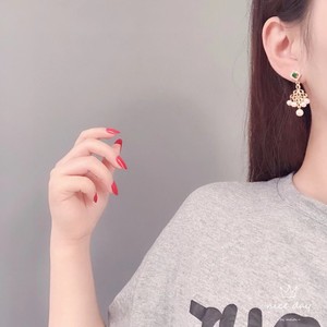 Pendientes de Borla Estilo Chino Natural para Mujer, 3-5 Perlas de Agua Dulce, Conservación del Color, Material CAS925, Moda, Colgantes - Product Image 4