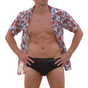 Camisa Casual de Manga Larga para Hombre, Corte Clásico, 100% Algodón, Transpirable, Ligera, para Vacaciones en la Playa, Ropa de Verano - Product Image 1