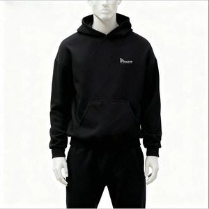Unisex Blank Hoodie & <b>Sweatpants</b> <b>Set</b> | 100% Cotton Custom Logo Tracksuit Wholesale Quick-Drying Breathable Lightweight Casual - Product Image 5