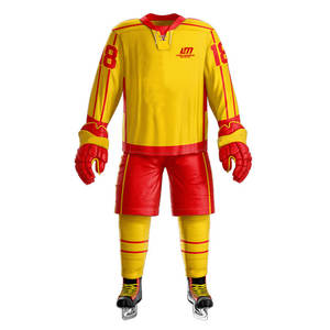 Uniformes de Hockey sobre Hielo Personalizados de Alta Calidad, Uniformes de Hockey sobre Hielo Hechos en Pakistán, Gran Venta - Product Image 4