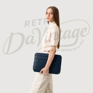 ซองใส่แล็ปท็อปหนังแท้พรีเมียม งานแฮนด์เมด ปกป้องอย่างดี สำหรับโน้ตบุ๊กขนาด 13-14 นิ้ว - Product Image 3