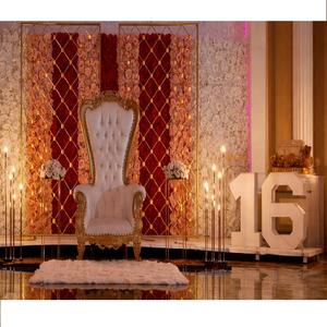 Stylish Birthday Party Event Stage Decor Sweet Sixteen Birthday Party Stage Decor Royal Sweet 16 Birthday Party Decorations - Product Image 1