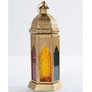 Nordic New Design Wholesale <b>Lantern</b> Handmade <b>Moroccan</b> <b>Lantern</b> Rustic Candle Holder Vintage Style Customizable Color Size - Product Image 1