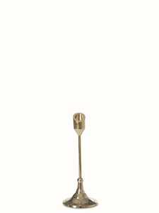 Natural Aluminum Handmade Eco-Friendly Durable Portable <b>Candlestick</b> Holder with <b>Tall</b> White Candle for Religious Activities - Product Image 4